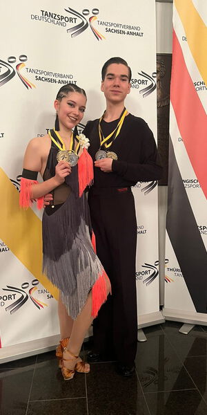 Theresa Bischoff und Fynn Wendland