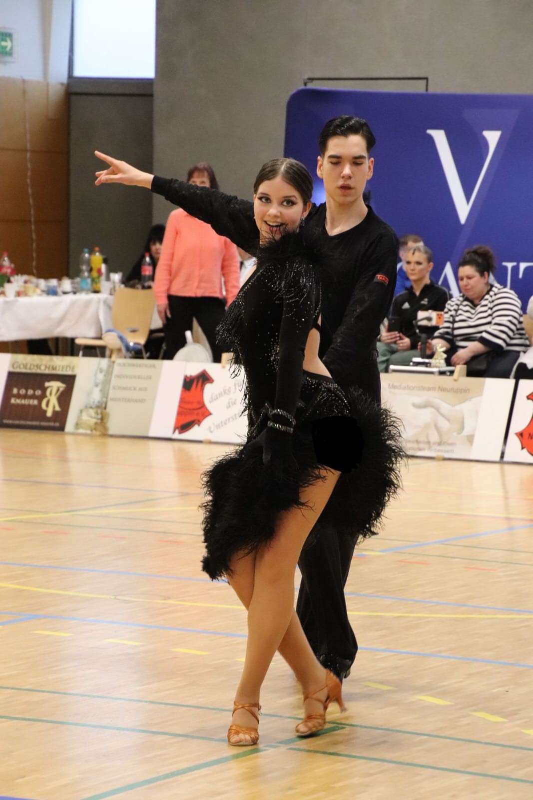 Theresa Bischoff und Fynn Wendland