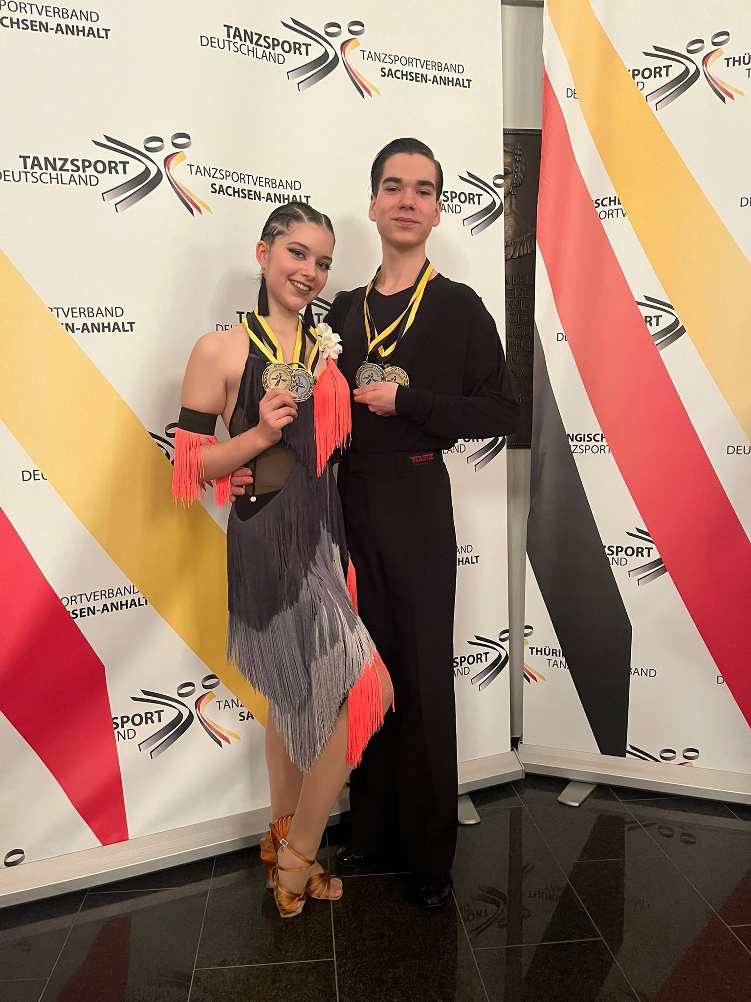 Theresa Bischoff und Fynn Wendland