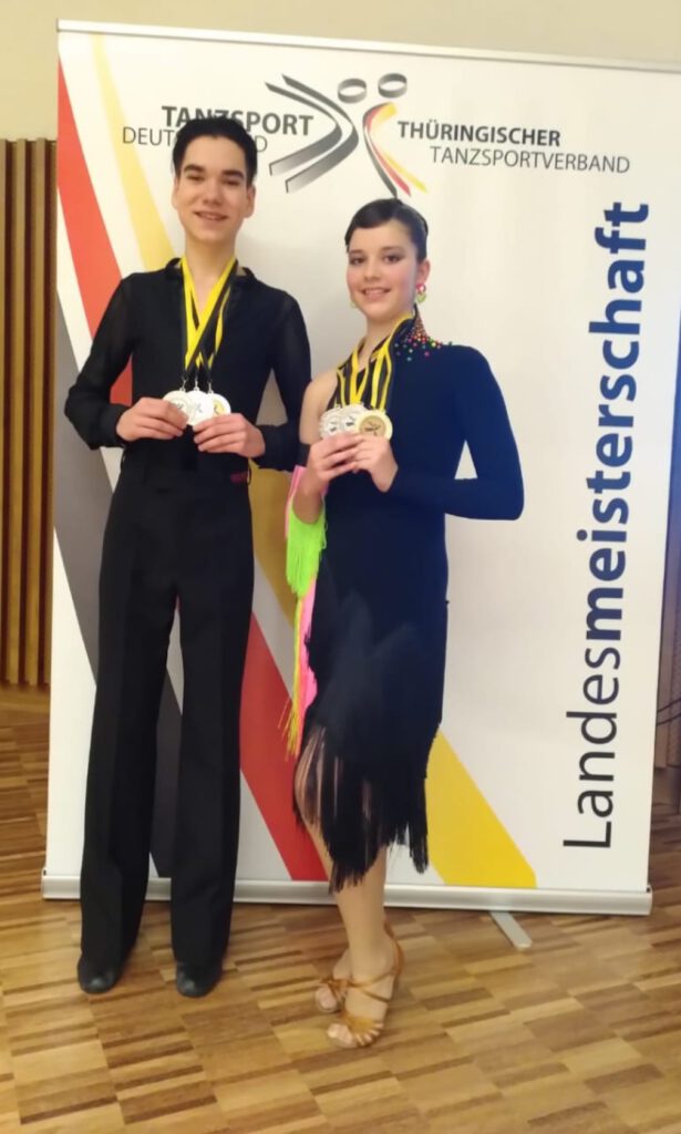 Fynn Wendland und Theresa Bischoff