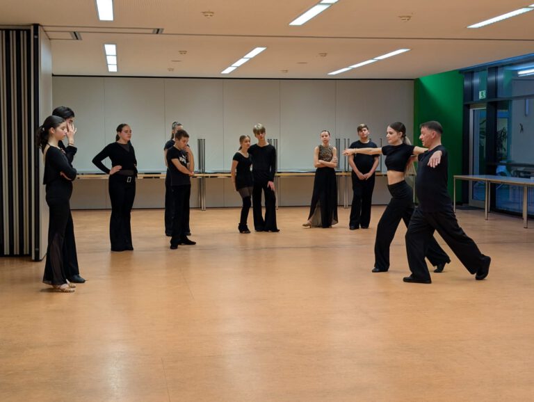 Turniertanz Training