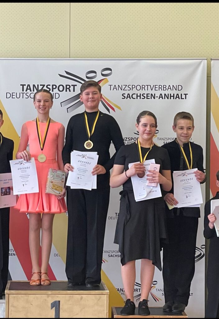 Vincent Bolz und Cheryl Pinnig belegen den 1.Platz