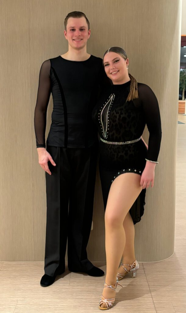 Tanzpaar der Hauptgruppe Wilhelm-von-Ardenne und Michelle Poniedzialek